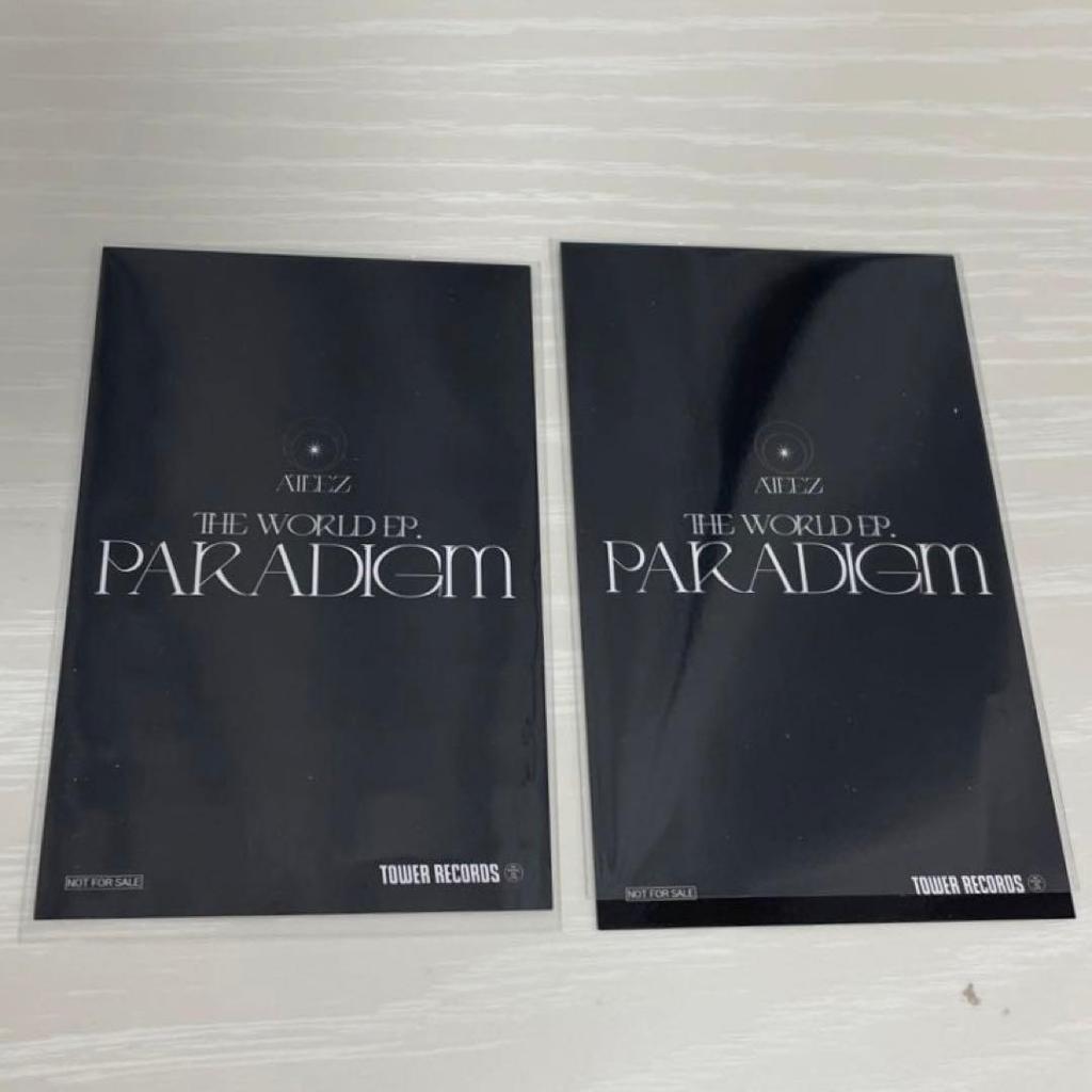 [Б/У] ATEEZ Эксклюзивные коллекционные карточки Tower Records venue Makuhari Полный набор Сонхва