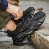 Мода Винтаж Тренд Мужские Рабочие Ботинки на Толстой Подошве Лето Новые Дышащие Повседневные Спортивные Ботинки Уличные Противоскользящие Кроссовки для Бега Zapatillas