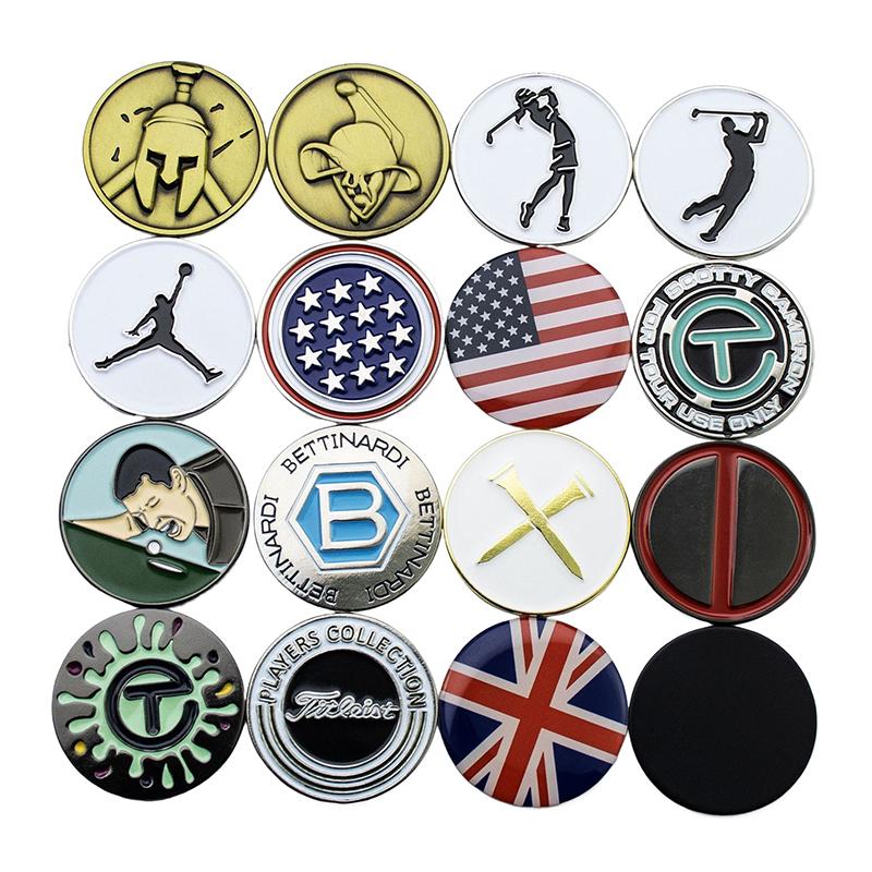 Golf Cap Clips Hat Clip Alloy Gift Jewelry Badges Trendy Golf Accessories Caps Clips Marker Gifts For Boys