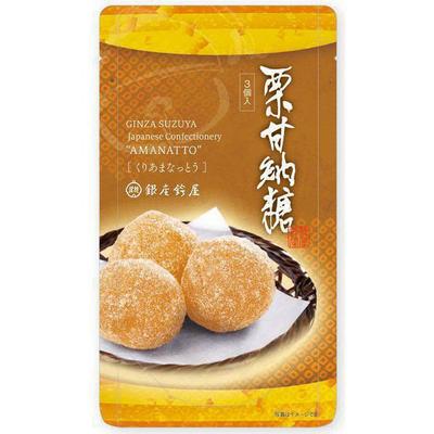 Ginza Suzuya Фукуми аманатто (сладкие каштаны) Вагаси