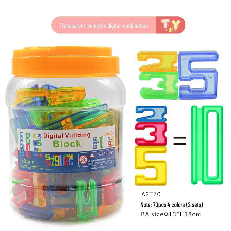 Прозрачные радужные заглавные буквы развивающие игрушки для раннего обучения по Монтессори