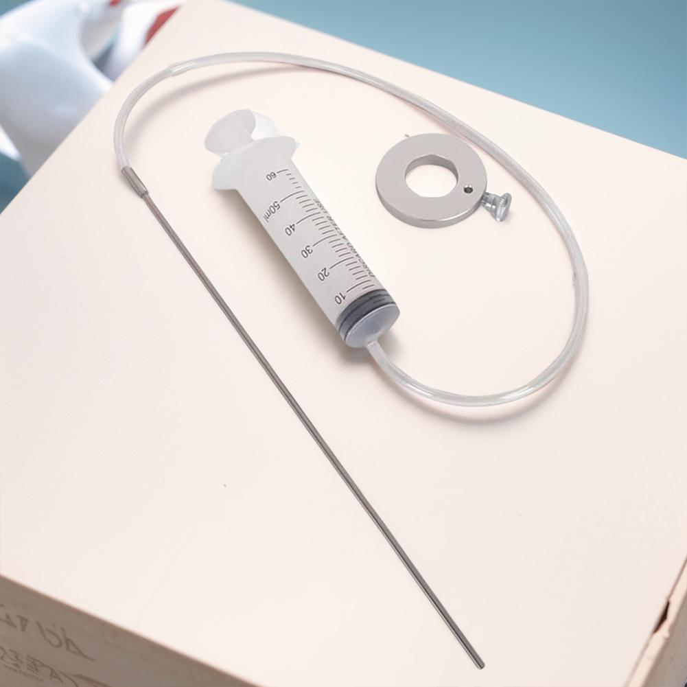 Инструмент для проверки уровня масла вилки мотоцикла 60 мл, набор инструментов для проверки уровня масла вилки, шприц для настройки уровня подвески, указатель уровня масла в подвеске вилки мотоцикла