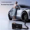 Многофункциональный автомобильный пылесос и компрессор для шин с умным дисплеем для экстренных ситуаций