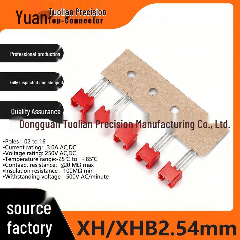 XH2.54 XHB2.54 Paper Weaving Connector Socket & Plug-in Pin Header Tape Carrier