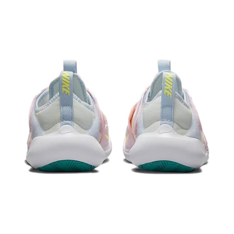 Nike Кроссовки для бега Flex Advance PS Устойчивые к истиранию Низкие Синий Розовый Белый Детские Возраст 3 7 Лет CZ0186-100