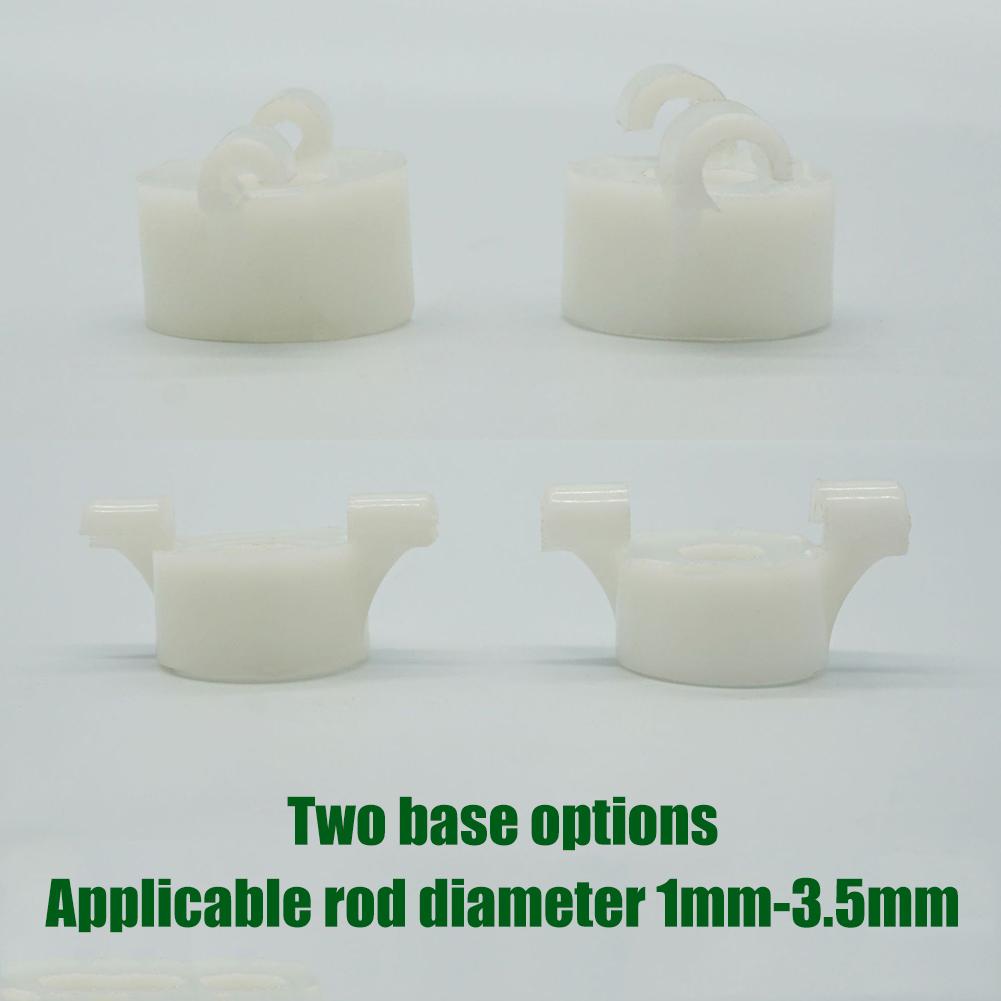 Electronic Fishing Rod Tip Clip Bell Plastic Electronic Buzzer Alarm Smart Reminder Bite Alarm for Outdoor Daytime Night Fishing