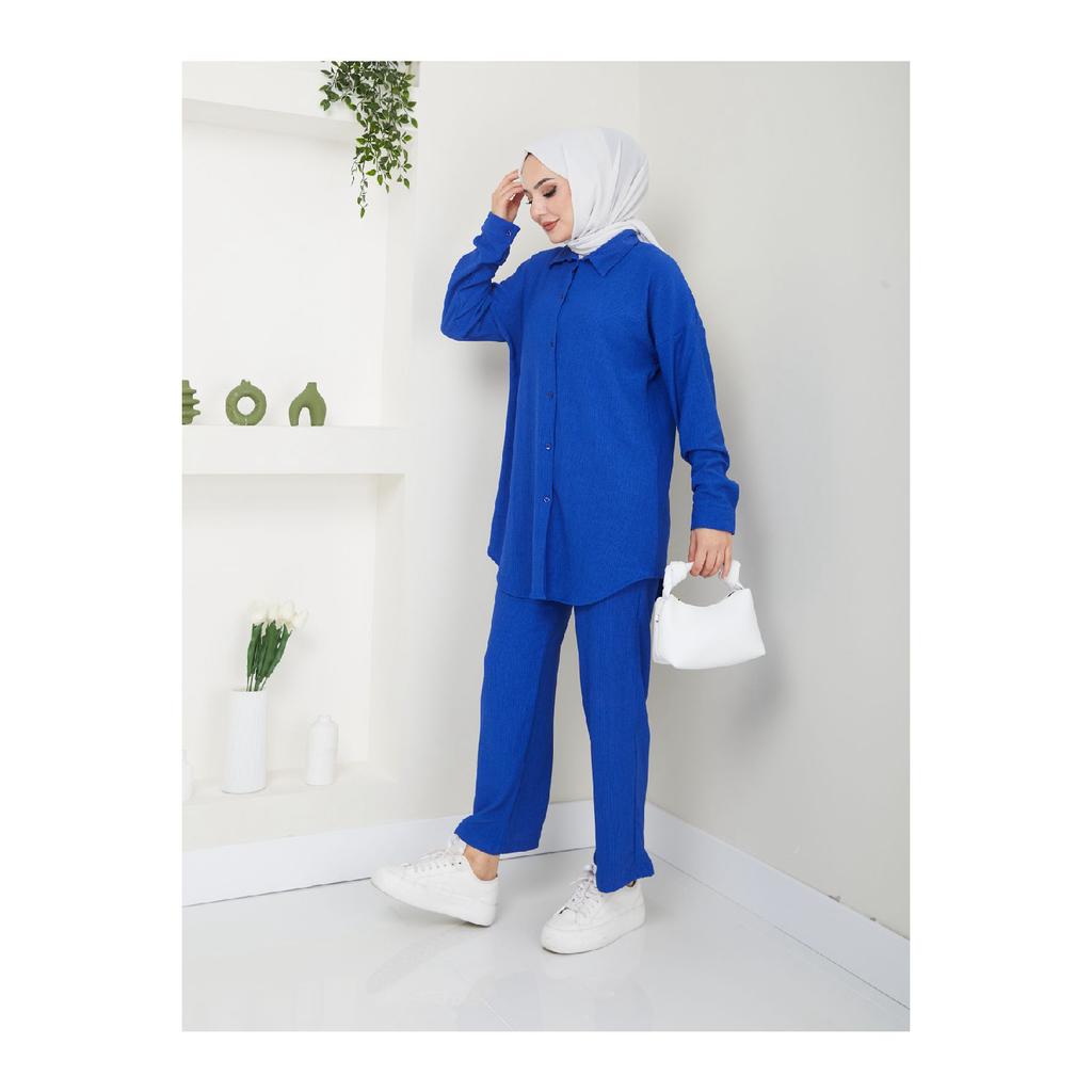 Women's Hijab Suit With Trousers