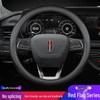 Ultra-thin Genuine Leather Steering Wheel Cover for Hongqi H5/H7/H9/HS7/HS5/E-HS3/E-QM5