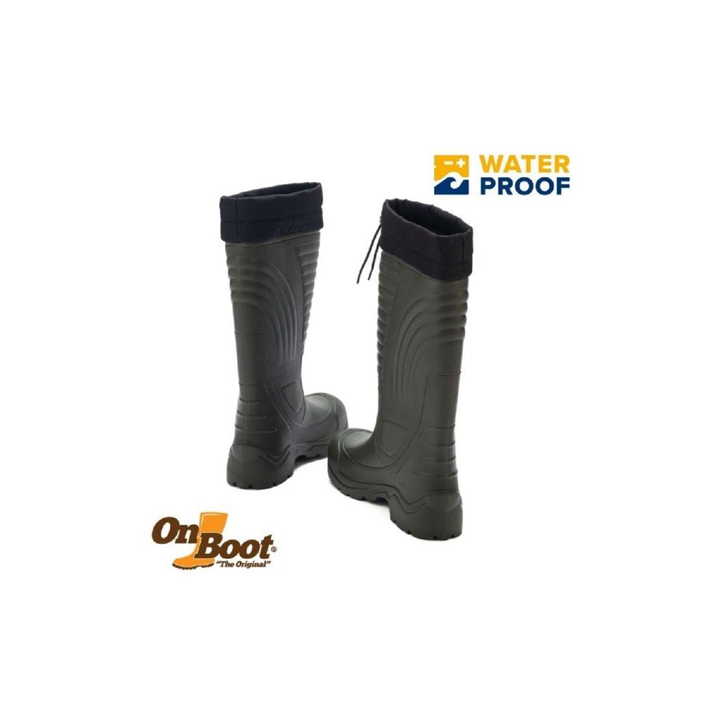 Onboot Eva Thermal Легкие водонепроницаемые охотничьи рабочие ботинки с длинной завязкой, дождевые садовые сапоги 2005 г.