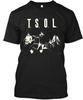Новый популярный T.S.O.L. Полоса 1981 Позер Подарок для фаната Полный размер S-5XL Унисекс Футболка