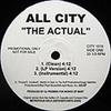 12-дюймовая пластинка ALL CITY - The Actual CITY1515 Не на лейбле Рэп и хип-хоп/R&B Б/У