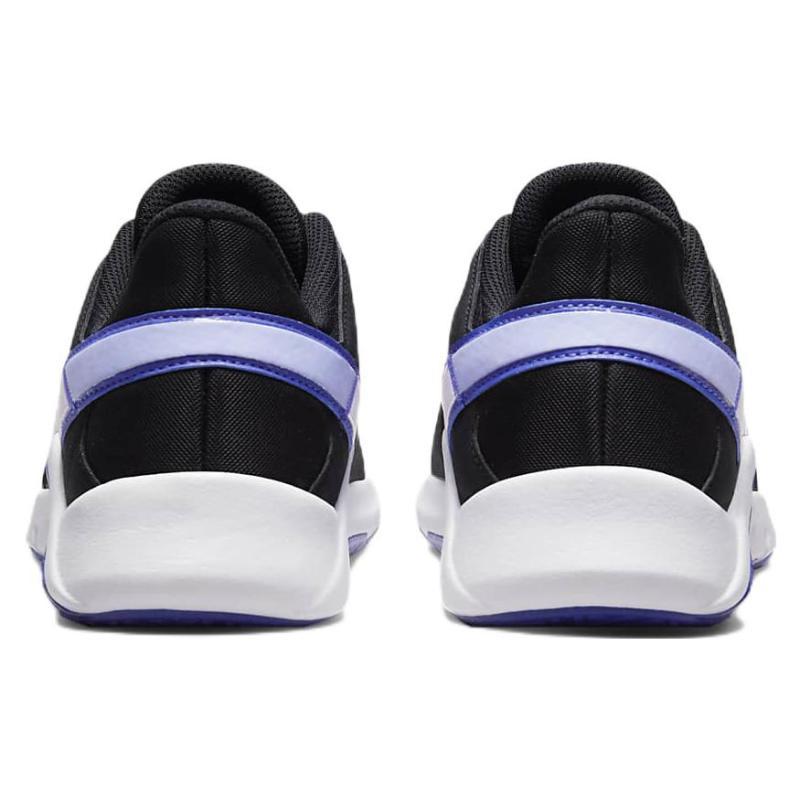 Nike Женские тренировочные футбольные бутсы Legend Essential 2 'Black Lapis Light Thistle' CQ9545-009