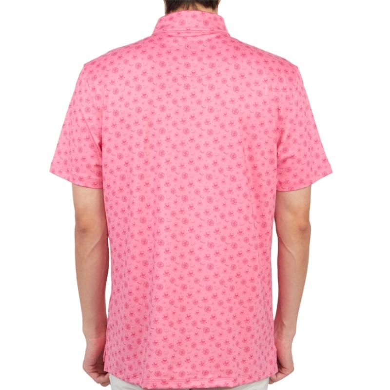 Galleria G Fore Pore Golfwear Мужская футболка с воротником и коротким рукавом G4mS23k060a Aza