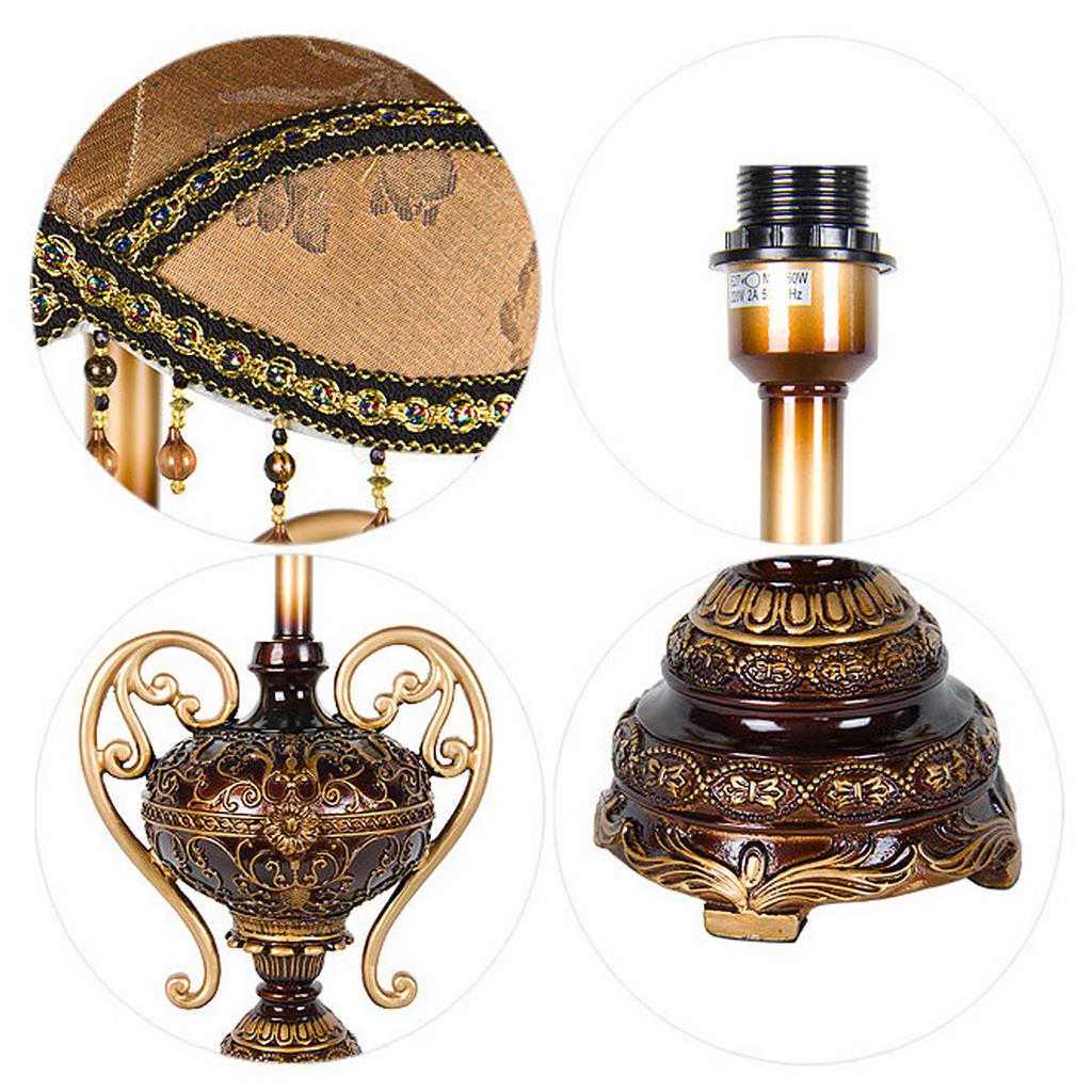 Настольная лампа, тканевая прикроватная лампа, тумбочка, настольная лампа с цилиндрическим абажуром, теплая настольная лампа, домашний декор