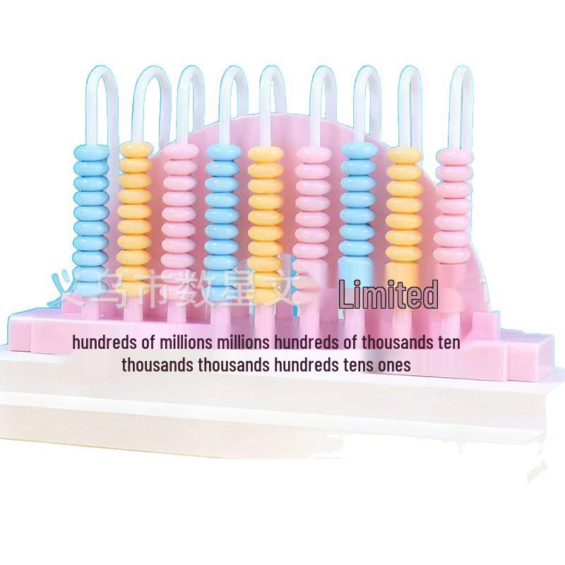 Meow Princess Student Abacus: 5, 9, 13 Rows for Primary School Math