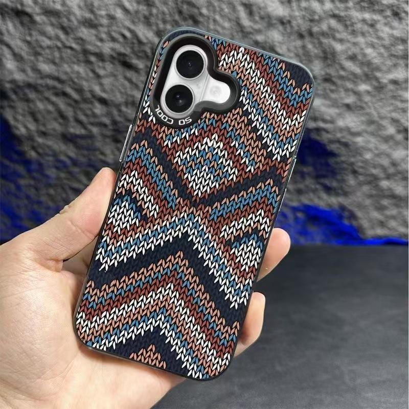 Woven texture suitable for Apple 16 Pro Max phone case iPhone 15 Pro premium 14 Pro 17