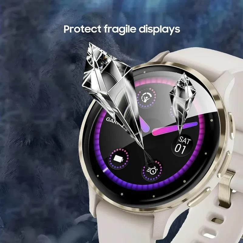 for Garmin Venu4 Screen Protectors Anti-scratch Smartwatch Protective Cover for Garmin Venu 4 41/45MM 3D Coverage Watch Films 7