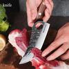 Нож для ковки, разделочный нож, мясницкий нож для свинины, острый кольцевой нож, удобный нож, кухонный нож из нержавеющей стали, разделочный нож