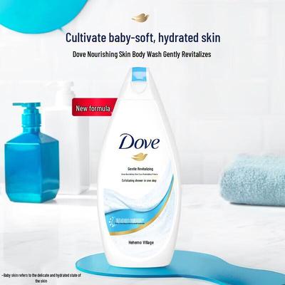 Нежный отшелушивающий гель для душа Dove
