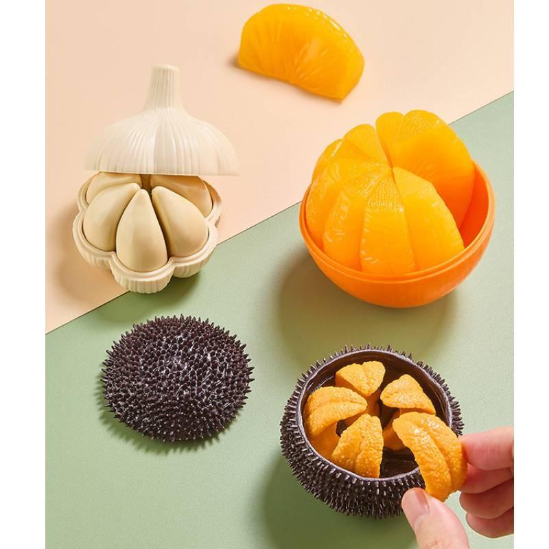 Dimensional 3d Three Puzzle Sea Urchin Garlic Building Block Toy Educational