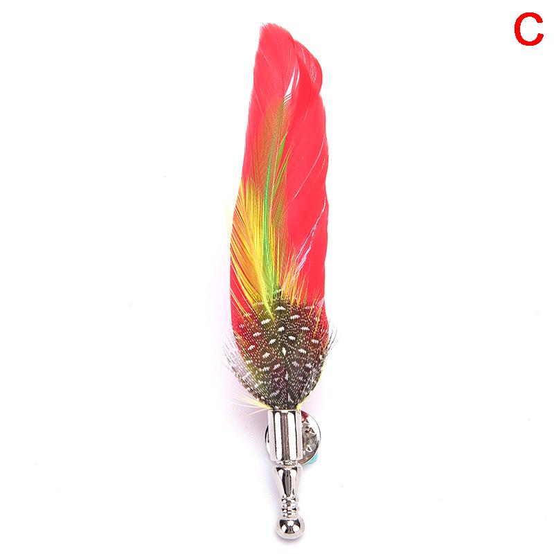 Брошь ручной работы с перьями павлина и фазана, шляпа, набор булавок для лацкана, свадебные аксессуары