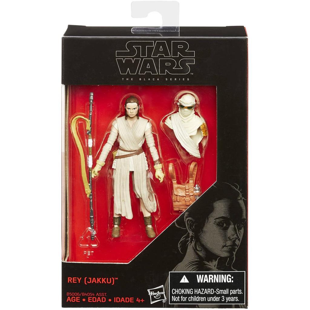 Базовая фигурка Рей из Star Wars Black Series, общая длина 10 см, окрашенная полная фигурка
