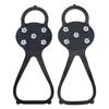 5 Teeth Ice Cleats Snow Grips Crampons Ice Gripper Spike Grips Cleats Ice Snow Traction Cleats Grippers for Men Women