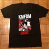 Винтажная футболка KMFDM 1994 года, легкая, немецкий хлопок, черная, все размеры, HK084, унисекс