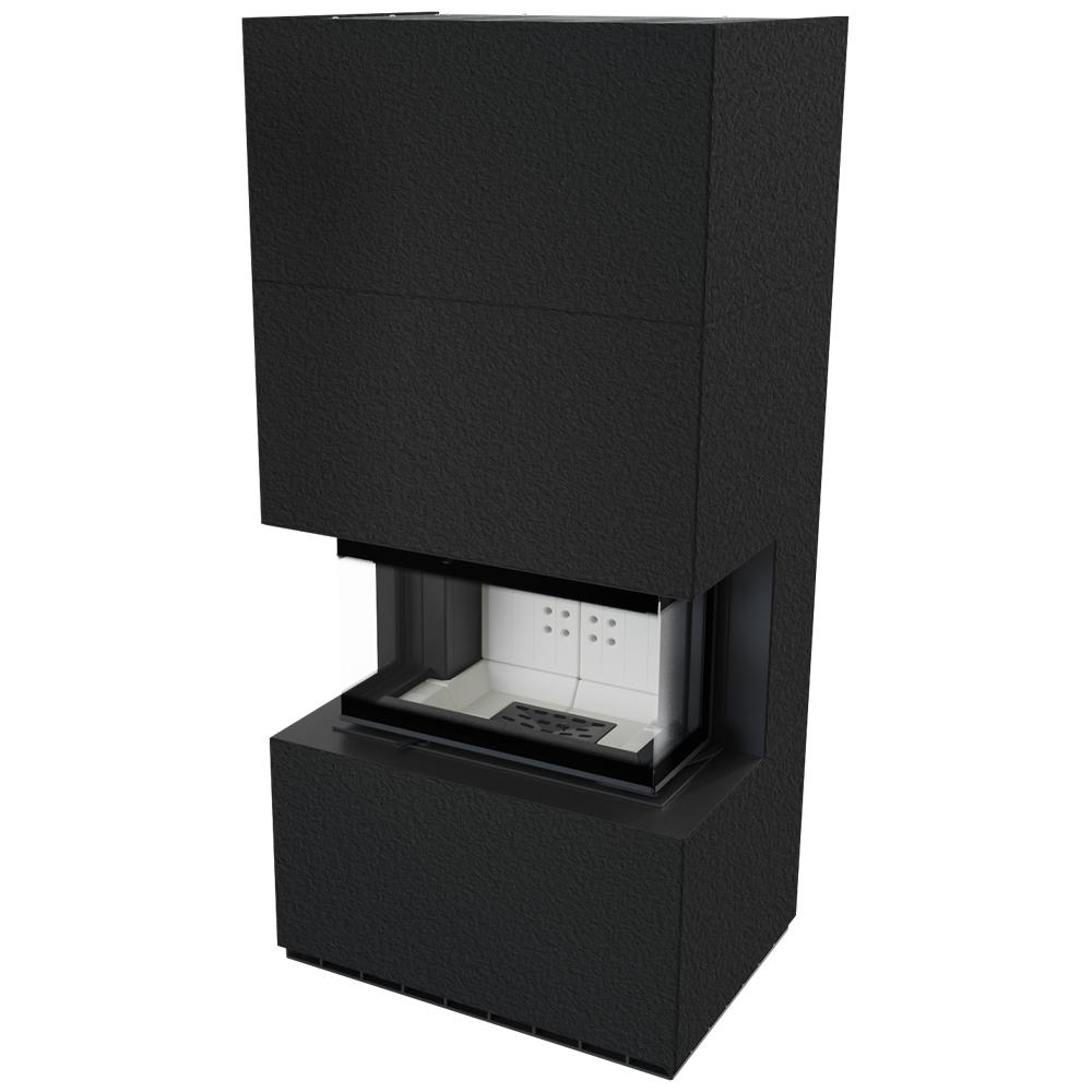 Traditional fireplace KRATKI NBC 7kW Modular Zimbabwe Nero