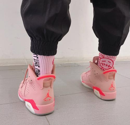 Air Jordan 6 Retro x Aleali May Миллениальный Розовый Jordan 6 AJ6 CI0550-600