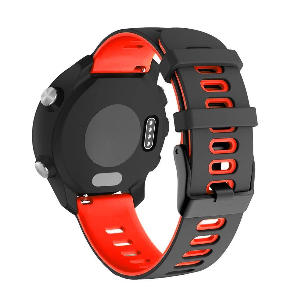 20 мм 22 мм Ремешок для часов Для Garmin Venu 3 2 Sq 2 Plus Forerunner 645 245 255 Music 265 Vivoactive 5 4 3 Силиконовый ремешок Браслет для часов