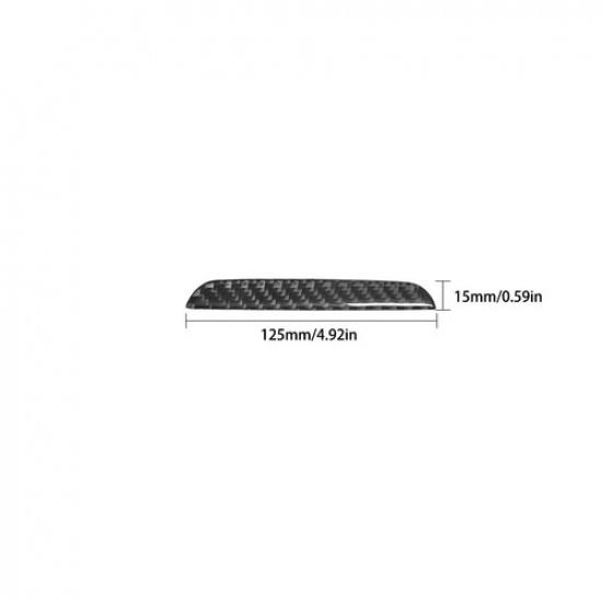 For Mercedes Benz CLA GLA Carbon Fiber Rear Center Air Vent Upper Cover Trim