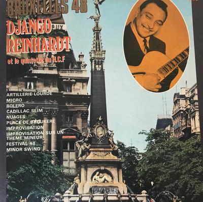 LP Запись DJANGO REINHARDT - Концерт в Брюсселе 1948 YX4040 VOGUE 1975 Япония Джаз Б/У