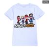 SPY NINJA Summer Cotton Tshirts Girls Clothes Kids Cosplay Top Short Sleeve T-shirt for Boys Tee Costumes Kawaii Christmas Shirt