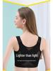 Women's Posture Correcting Bra: Front Buckle, Wireless, Breathable, Reduces Chest Appearance, for Summer.