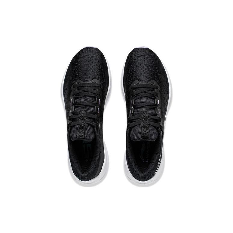 Кроссовки для бега Li Ning Wu Shi Lite V2 легкие, амортизирующие, нескользящие, износостойкие, с отскоком, с низким верхом, женские, черные ARST054-1