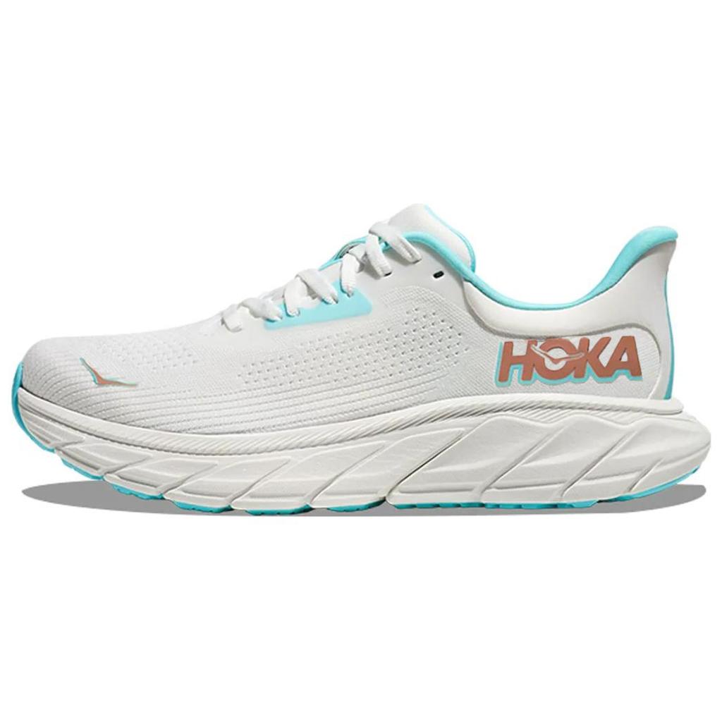 HOKA Arahi 7 Frost Rose Gold Women Sneakers White 1147851-FTRS