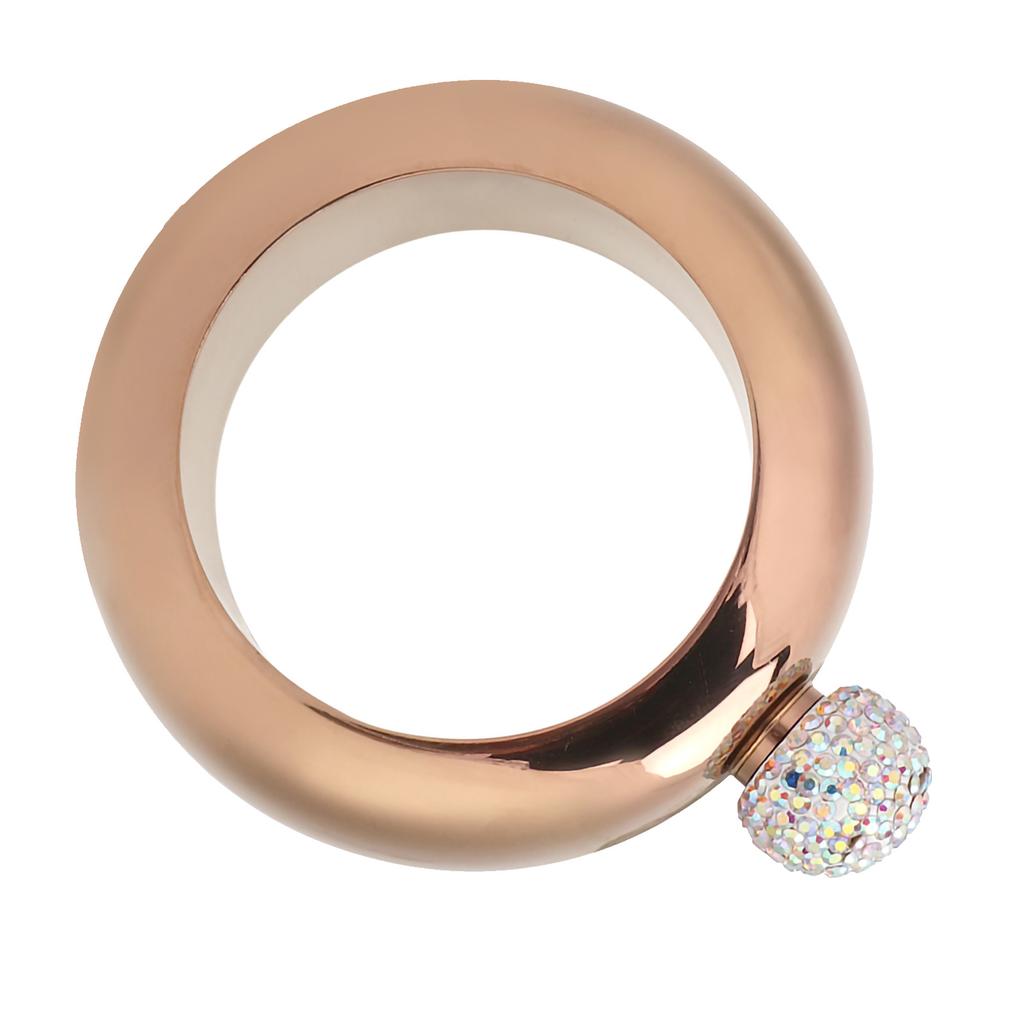 Stainless Steel WineCelsiusAlcohol Jug Bracelet Wrist Hip Flask Funnel Gift for Dance Birthday Party   Bar