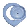 Camping Toilet Seat Cover Light Weight Compact Plastic Toilet Seat Lid Potty Seat Removable Movable Toilet Lid Enduring