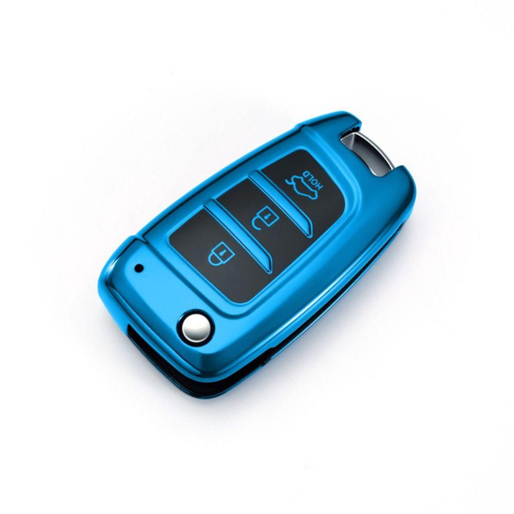 Soft TPU Car Key Cover Shell Cover for Hyundai/Tucson/Kona/Azera/Solaris 2/Elantra I30 I35 I40