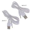 Кабель питания USB 5V на Jack DC 2.5mm x 0.7mm Прочные материалы 1 метр / 2 метра