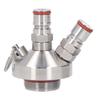 Stainless Steel Double Ball Lock Mini Keg Dispenser Mini Beer Keg Spear for 2L 3.6L 4L 5L 10L Mini