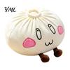 Christmas Elf Plush Decor Cute Dumpling Pillow, Steamed Bun Stuffed Toy, Soft Lazy Fluffy PP Cotton Throw Pillow Sofa Cushion, 28/40cm Home