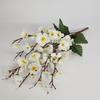 9 Fork Artificial Cherry Blossom Flower Peach Branch Plum Silk Flower Tree Decora for Home Wedding DIY Decora Fake Flower Stems
