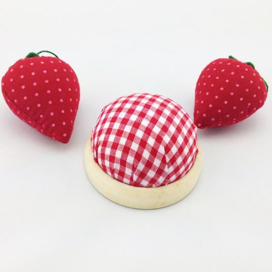 Puntos Mini шарообразный DIY портновский держатель для иголок деревянная основа подушка швейный инструмент