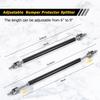 2Pcs 150mm/200mm Universal Car Front Bumper Lip Splitter Spoiler Rod Support Strut Tie Bar Carbon Fiber Auto Support Rod