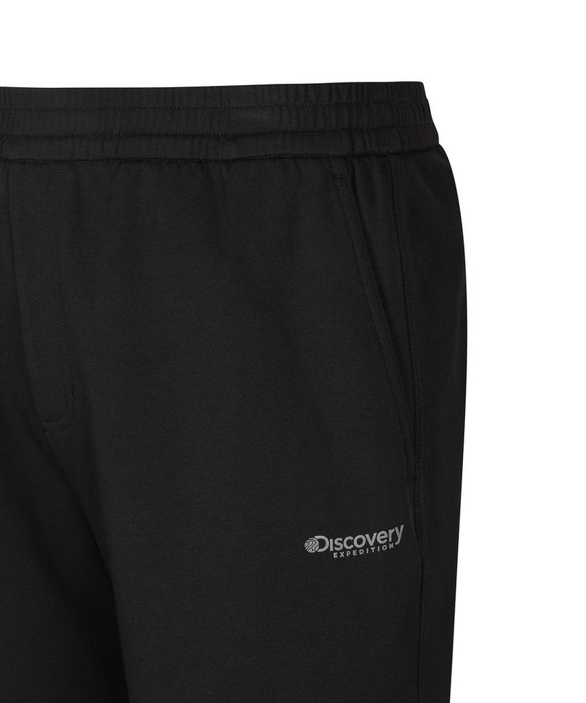 DISCOVERY EXPEDITION Men'S Tech Knit Training Loose Tapered Pants (Black)