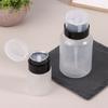 1Pc 60/200Ml Empty Press Nail Bottle Pump Dispenser Plastic Polish Portable Liquid Makeup Remover Cleaner Manicure Tool