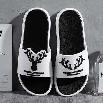 Новые летние сандалии и тапочки, женские домашние тапочки для отдыха, пляжная одежда с мягкой подошвой, удобные нескользящие женские тапочки с толстой подошвой