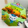 Автоматический зонт Octonauts4, 8 спиц, железный каркас, пластиковая ручка, подходит для путешествий на открытом воздухе и на каждый день, идеальный подарок